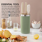 Universal Round Knife Block – Space-Saving Knife Organizer for All Blade Types